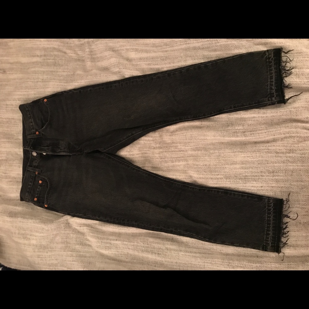 High-waisted Levi's